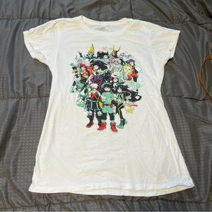 My hero academia tshirt top funimation cotton size small